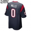 Maillot Enfant Houston Texans Davis Mills 0 Nike Bleu Marine 2021 NFL Draft